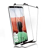 Galaxy S8 Plus Panzerglas Schutzfolie, [2 Stück] Hohe Qualität Gehärtetem Glass [Case Friendly] [9D Runde Kante] [HD Clear] [Blasenfrei] Panzerglasfolie für Samsung Galaxy S8 Plus