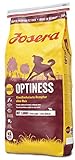 JOSERA Optiness (1 x 15 kg) | Hundefutter mit eiweißreduzierter Rezeptur ohne Mais | Super Premium Trockenfutter für ausgewachsene Hunde | 1er Pack