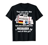 Wiesbadener Bordkarte - Wiesbaden Girl - Wiesbaden T-Shirt
