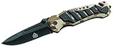 Puma TEC Messer Einhand-Rettungsmesser Schlagdorn Länge geöffnet: 21.0cm, grau, M