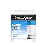 Neutrogena Hydro Boost Aqua Creme (50 ml), parfümfreie Feuchtigkeitscreme mit purer Hyaluronsäure, intensiv pflegende Gesichtscreme für glatte & geschmeidige Haut