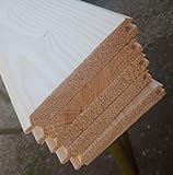 AZZAP Profilbretter Profilholz Fassadenprofil Fasebretter 15x90mm Länge:50cm Holz 50 St.
