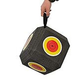 Bogenschießen Ziel, Jagdpraxis Training Target Cube Foam Target 18 Seiten Bogenschießen 3D Targets Block Target Für Spiele (Farbe : A)