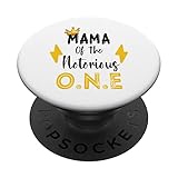 Mama Of The Notorious One Old School Hip Hop 1. Geburtstag PopSockets mit austauschbarem PopGrip