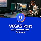 VEGAS Post 20 - Videonachbearbeitung für Kreative | Videobearbeitungssoftware | Videoschnittsoftware | Windows 10/11 PC | 1 Lizenz | Post | PC Aktivierungscode per Email