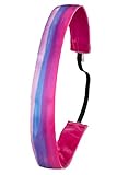Ivybands® | Das Anti-Rutsch Haarband | Pink Waterflow | One Size | IVY203