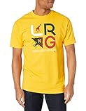 LRG Herren Stacked Gradient Tee T-Shirt, Icons Gold, Groß