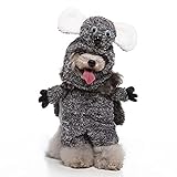 ACBP Hunde-Panda Kostüm Pandabär Hundekostüm Panda-Outfit für Hunde Hundekleidung Halloween und Weihnachten Hundekostüme (Raccoon, L)