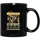 The Walking Dead Movie 2010-2020 10th Anniversary Cast Signature Thank You Horror Film Funny Gift Coffee Mug