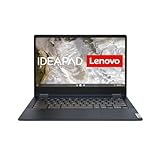 Lenovo IdeaPad Flex 5i Convertible Plus Chromebook | 13.3' Full HD Multi-touch Display | Intel Pentium Gold 7505 | 4GB RAM | 128GB SSD Speicher | QWERTZ Tastatur | ChromeOS | dunkelblau