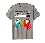 Gaming Zocken Konsole PS5 Level up Geburtstag Gamer Spruch T-Shirt