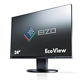 EIZO FlexScan EV2450-BK 60,4 cm (23,8 Zoll) Ultra-Slim Monitor (DVI-D, HDMI, D-Sub, USB 3.1 Hub, DisplayPort, 5 ms Reaktionszeit, Auflösung 1920 x 1080) schwarz