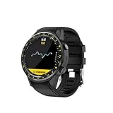 LWP Herren Smart Watch F1 Mit Kamera-Altimeter-Unterstützung Herzfrequenz SIM-Karte Smart Watch Damenuhr 1.3 Zoll Smartphone,A