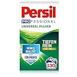 Persil Professional Universal Pulver (130 Waschladungen), Waschmittel Großpackung auch für Profis, Vollwaschmittel