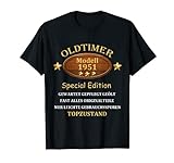 Oldtimer Modell 70 Jahre Jubiläum Jahrgang 1951 T-Shirt