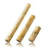 BooGardi Runde Holzpalisaden · 39 Größen · Palisaden Holz als Beeteinfassung, Beetumrandung und Rasenkante (ø 10cm, Länge: 100cm)