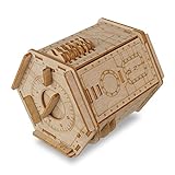 ESC WELT Fort Knox - Escape Room Spiel - Geschenke für Männer und Frauen -  3D Puzzle Box Spiele aus Holz für Erwachsene und Kinder -  Geschenkbox Knobelspiel - Rätselbox Brettspiele Geschenkidee
