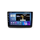 Android 10.0 Autoradio Doppel-Din-Radio für J-eep Grand Cherokee WK2 2013-2020 GPS-Navigation 9'' Multimedia-Player Bluetooth-Videoempfänger mit 4G/5G WiFi SWC DSP USB Carplay