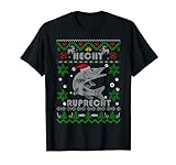 Lustige Hecht Ruprecht Angler Geschenke Weihnachten Angeln T-Shirt