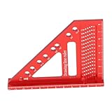 Kleiner Zimmermannswinkel, Integrierte Aluminiumlegierung, 90 Grad, Mini-Zimmermannswinkel, Holzbearbeitung, Tragb