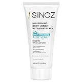SiNOZ Nourishing Bodylotion - Pflegende Körperlotion für Empfindliche Trockene Haut - Körpercreme mit Panthenol und Aloe Vera Body Milk - 200 ml