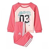 adidas Kinder I Sp Terry Jog Trainingsanzug, Pink/Roshel/Supros, Size 80