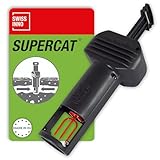 SWISSINNO Wühlmausfalle PRO SuperCat | Effiziente Schlagfalle gegen Feld- & Wühlmäuse, Patentierter Auslösemechansimus, Einfach einzurichten, Sicher & Wiederverwendbar | 1X F