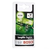 Bosch W5W Longlife Daytime Fahrzeuglampen - 12 V 5 W W2,1x9,5d - 2 Stücke
