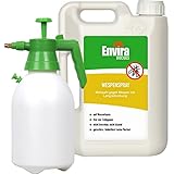 Envira Wespen-Spray gegen Wespen & Wespennester - Anti-Wespen-Spray zur Wespen-Abwehr mit Langzeitwirkung & auf Wasserbasis - 2 Liter + 2L Drucksprüher