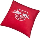 RB Leipzig Wendekissen - Logo - rot/dunkelblau Kuschelkissen, Kissen RBL - Plus Lesezeichen Wir lieben Fußball