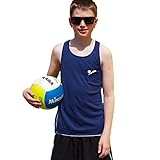Beach Volleyball Apparel 158/164 Kinder Shirt Dunkelblau