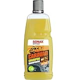 SONAX CARAVAN Shampoo (1 Liter) Reinigungskonzentrat mit Wachsanteilen, für alle Oberflächen an Caravan/Bus/Wohnmobil/Wohnwagen | Art-Nr. 07133000