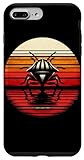 Hülle für iPhone 7 Plus/8 Plus Stink Bug Sonnenuntergang Retro Stil Safari Vintage 70er Jahre Insekten