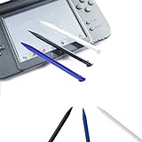 YouU 6 Stück Bunten Kunststoff-Ersatz-Touch-Screen-Stift, kompatibel mit Nintendo 3DS XL, New 3DS LL