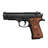 Softair Pistole Airsoft Rayline G22 Voll Metall Mini Pocket (Manuell Federdruck), Maßstab 1:1,8, Gewicht 266g, 6mm Kaliber, Farbe: Schwarz