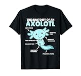 süße Axolotl Erklärung Anatomy of an Axolotl T-Shirt