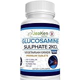 GLUCOSAMINSULFAT 1500 MG- 365 Tabletten(Versorgung für ein Jahr) Glucosamin Vegan aus Reinem Glucosamin Pulver- Hochfestes Glucosamin Sulfat - Allergen Kostenlos Ergänzungen für Gelenke und Knorpel