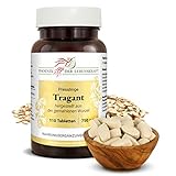 Tragant Tabletten à 750mg (Astragalus membranaceus), 110 Tabletten, Premium Qualität, Hergestellt in Österreich, Tabletten statt Kapseln, Vegan
