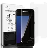 Three-Tree Panzerglas Schutzfolie für Samsung Galaxy S7, 9H Härte Displayschutzfolie, Anti-Kratz Anti-Öl HD Klar Panzerglasfolie für Samsung S7