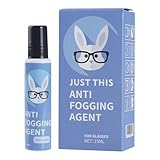 Antibeschlagmittel für Brillen,Antibeschlagreiniger für Brillen, Anti-Beschlag-Effektiver Linsenreiniger 15 ml Glasreiniger, Glass Agent Safe Professioneller Schnellbeschlagstopper für B