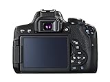 Canon EOS 750D SLR-Digitalkamera (24 MP, 7,7cm (3 Zoll) Display, Full-HD, APS-CCMOS-Sensor, WiFi, NFC) schwarz