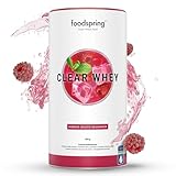 foodspring Clear Whey, Raspberry Mojito, 480g, Leichter und erfrischender Protein-Shake mit hochwertigem Whey-I