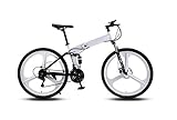 WYJW Rennräder für Männer und Frauen, 21-Gang-26-Zoll-Fahrräder, nur für Erwachsene, Rahmen aus Stahl mit hohem Kohlenstoffgehalt, Rennradrennen, Doppelscheibenbremsräder