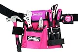 Werkzeuggürtel'Basic' inkl. Werkzeug pink