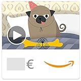 Digitaler Amazon.de Gutschein mit Animation (Alter Hund)
