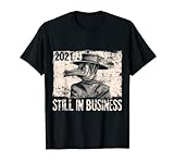 2021 Still In Business Plague Doctor Lustiges Top T-Shirt