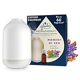 Glade Aromatherapy Essential Oils Duft-Diffuser Starterset Nachfüller, Moment of Zen, Lavendel + Sandelholz, 17.4ml