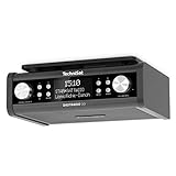TechniSat DIGITRADIO 20 – Modernes & kompaktes DAB+ Küchen- & Badezimmerradio (Empfangstarkes UKW Unterbauradio mit Uhr)