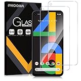 Phoona 2 Stück Schutzfolie für Google Pixel 4a 4G 5.81',Schutzglas für Pixel 4a 4G folie,Anti-Kratz,9H Härte,Anti-Blasenfrei,Ultra-HD Displayschutzfolie