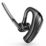Bluetooth Headset mit Mikrofon, CVC8.0 In Ear Freisprech Headset Handy Kabellos Kopfhörer mit 16Hrs HD Talk Kompatibel mit Handys PC Laptop für Autofahren/Business/Büro